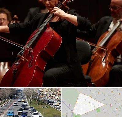 آموزشگاه ویولون سل در احمدآباد مشهد