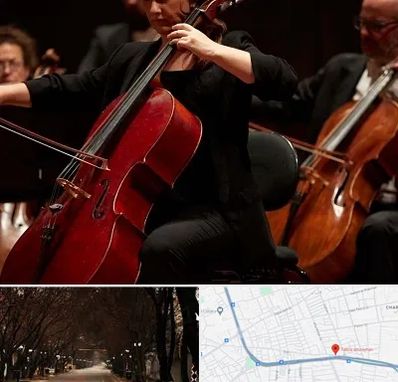 آموزشگاه ویولون سل در ابوریحان تبریز