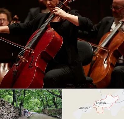 آموزشگاه ویولون سل در شاندیز مشهد