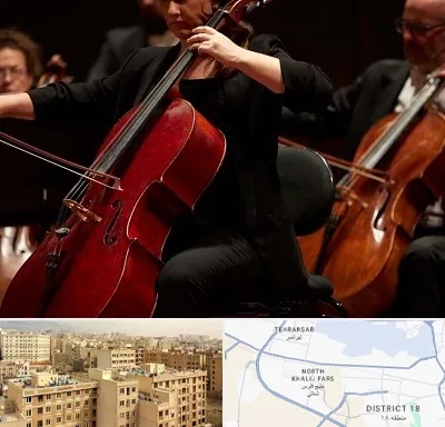 آموزشگاه ویولون سل در جنوب غرب تهران