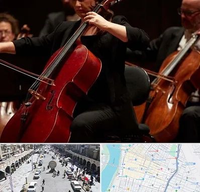 آموزشگاه ویولون سل در نادری اهواز