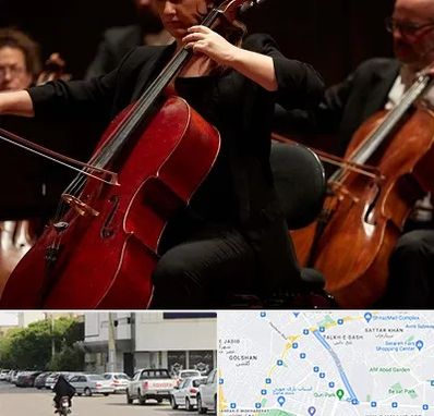 آموزشگاه ویولون سل در قدوسی شرقی شیراز