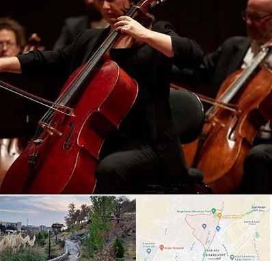 آموزشگاه ویولون سل در باغستان کرج