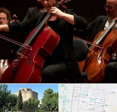 آموزشگاه ویولون سل در مرداویج اصفهان