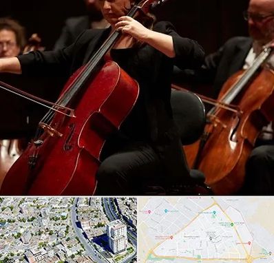 آموزشگاه ویولون سل در قاسم آباد مشهد