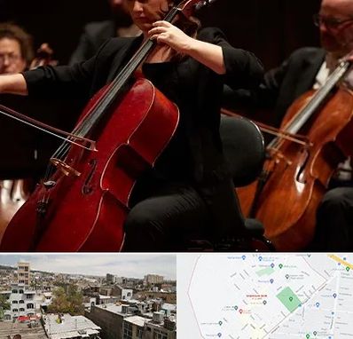 آموزشگاه ویولون سل در شمیران نو