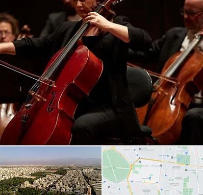 آموزشگاه ویولون سل در نازی آباد