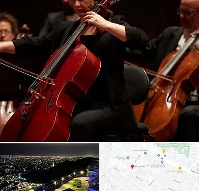 آموزشگاه ویولون سل در هفت تیر مشهد