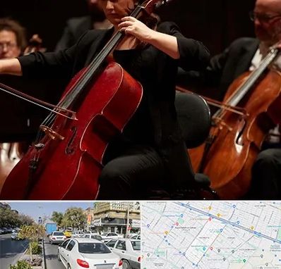 آموزشگاه ویولون سل در مفتح مشهد