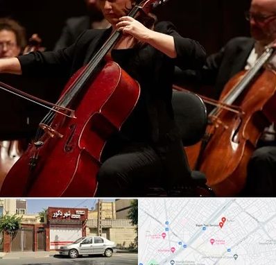 آموزشگاه ویولون سل در باجک قم