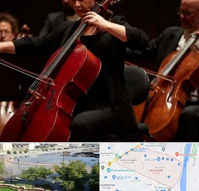 آموزشگاه ویولون سل در گلستان اهواز