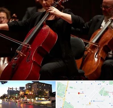 آموزشگاه ویولون سل در بلوار سجاد مشهد