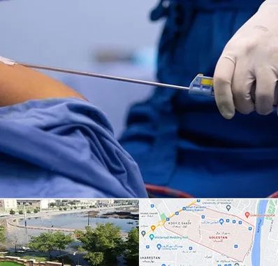 پیکر تراشی در گلستان اهواز