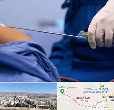 پیکر تراشی در شهرک گلستان شیراز