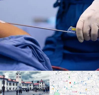 پیکر تراشی در میدان شهرداری رشت