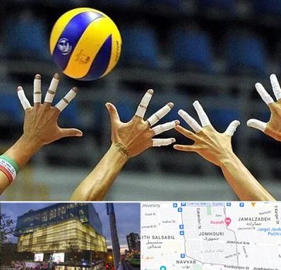 کلاس والیبال در جمهوری