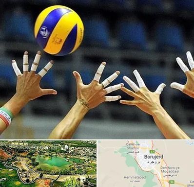کلاس والیبال در بروجرد