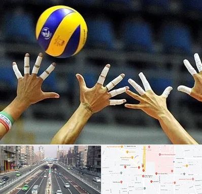 کلاس والیبال در توحید