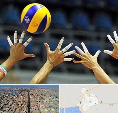 کلاس والیبال در بندر ماهشهر