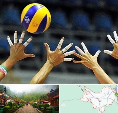 کلاس والیبال در فومن