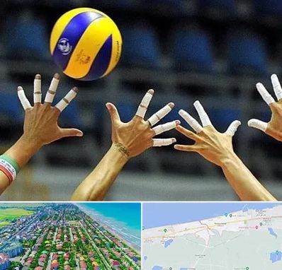 کلاس والیبال در فریدونکنار