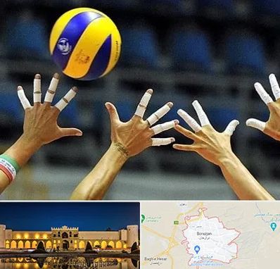 کلاس والیبال در برازجان