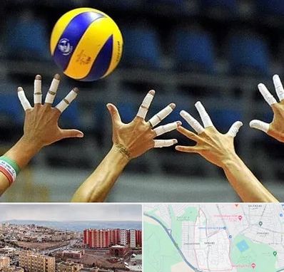 کلاس والیبال در سهند تبریز