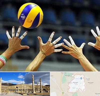 کلاس والیبال در مرودشت