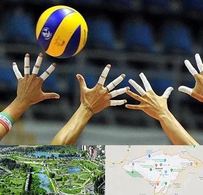 کلاس والیبال در بجنورد