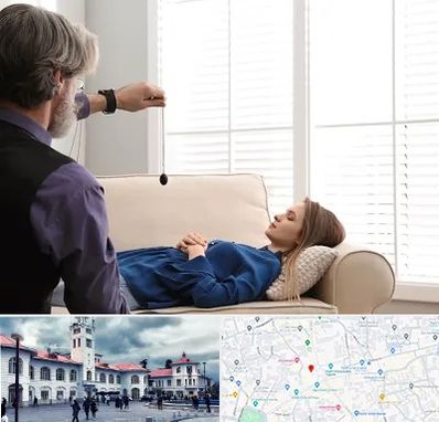 هیپنوتراپیست در میدان شهرداری رشت