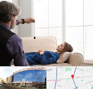 هیپنوتراپیست در نصف راه تبریز