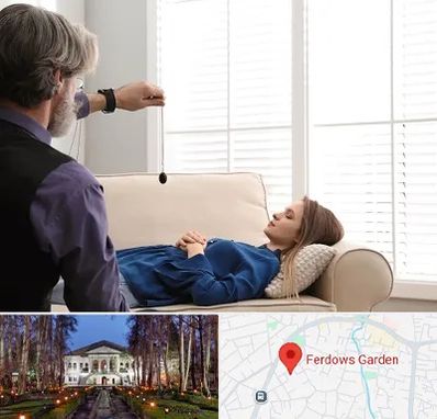 هیپنوتراپیست در باغ فردوس