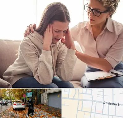 روان درمانگر در خیابان فلسطین