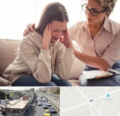 روان درمانگر در خیابان دماوند