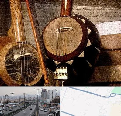 آموزشگاه کمانچه در بلوار ارتش