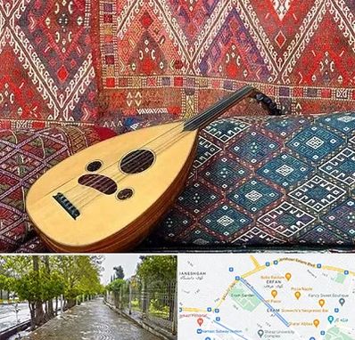 آموزشگاه ساز عود در خیابان ارم شیراز