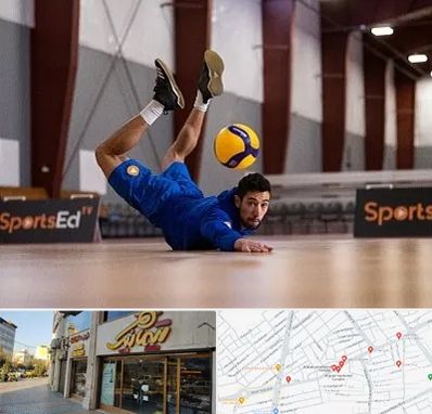 آموزشگاه والیبال در عطاران قم