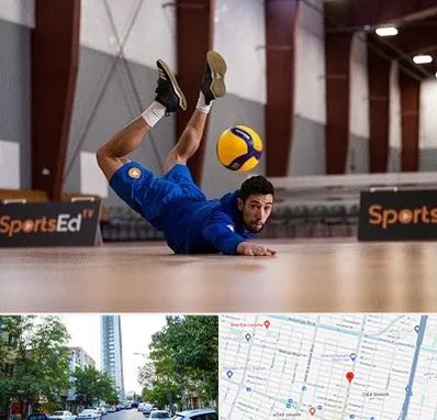 آموزشگاه والیبال در امامت مشهد