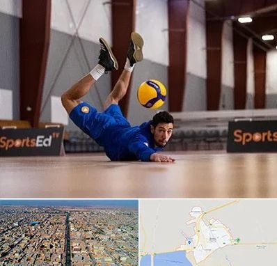 آموزشگاه والیبال در بندر ماهشهر