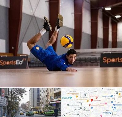 آموزشگاه والیبال در فاطمی