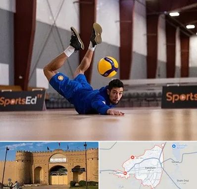 آموزشگاه والیبال در ایرانشهر