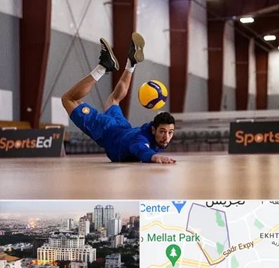 آموزشگاه والیبال در الهیه