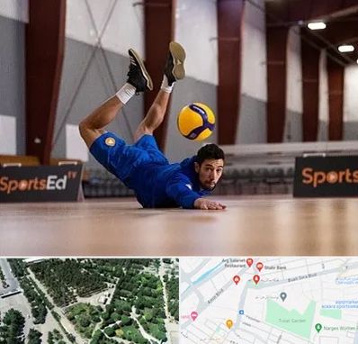 آموزشگاه والیبال در سالاریه قم