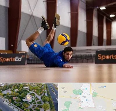 آموزشگاه والیبال در کاشمر