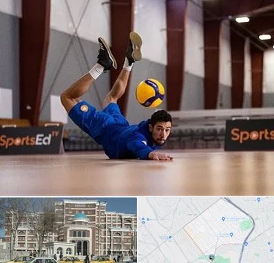 آموزشگاه والیبال در طلاب مشهد