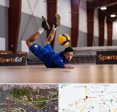 آموزشگاه والیبال در سبلان