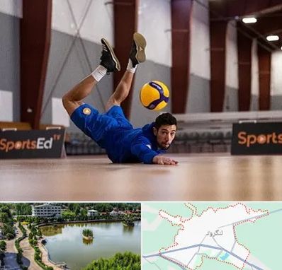 آموزشگاه والیبال در لنگرود