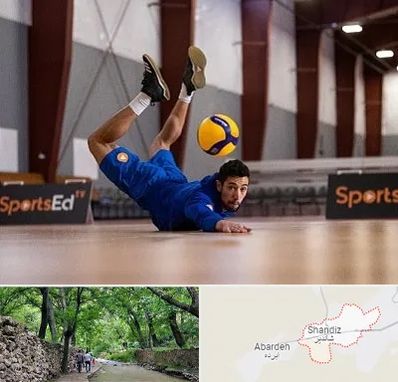 آموزشگاه والیبال در شاندیز مشهد