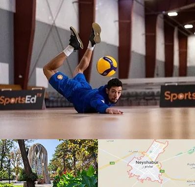 آموزشگاه والیبال در نیشابور