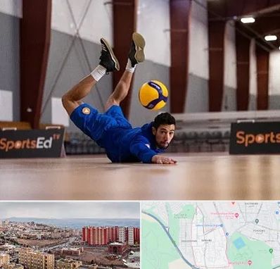 آموزشگاه والیبال در سهند تبریز